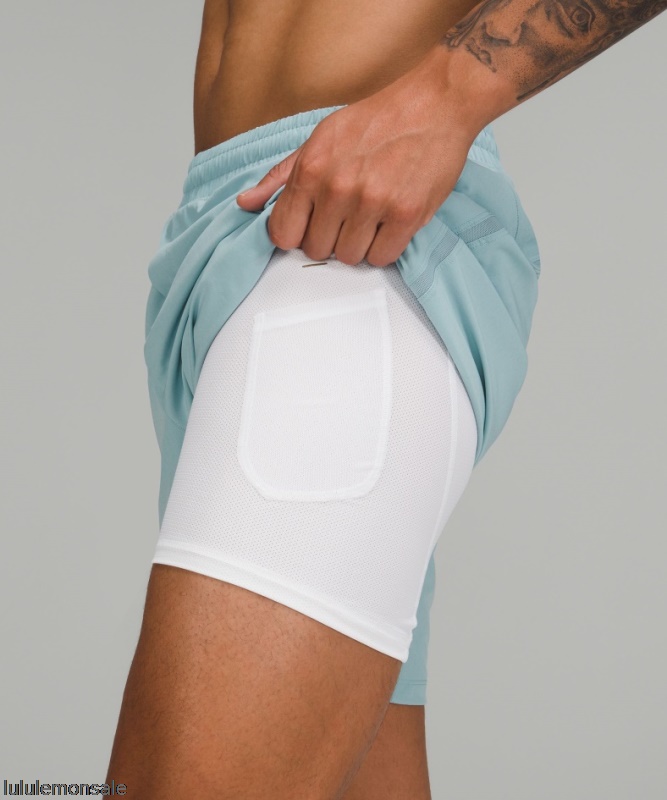 Lululemon Deutschland DELULU819 | Pace Breaker Gefüttert Kurz 7 Breeze Blau